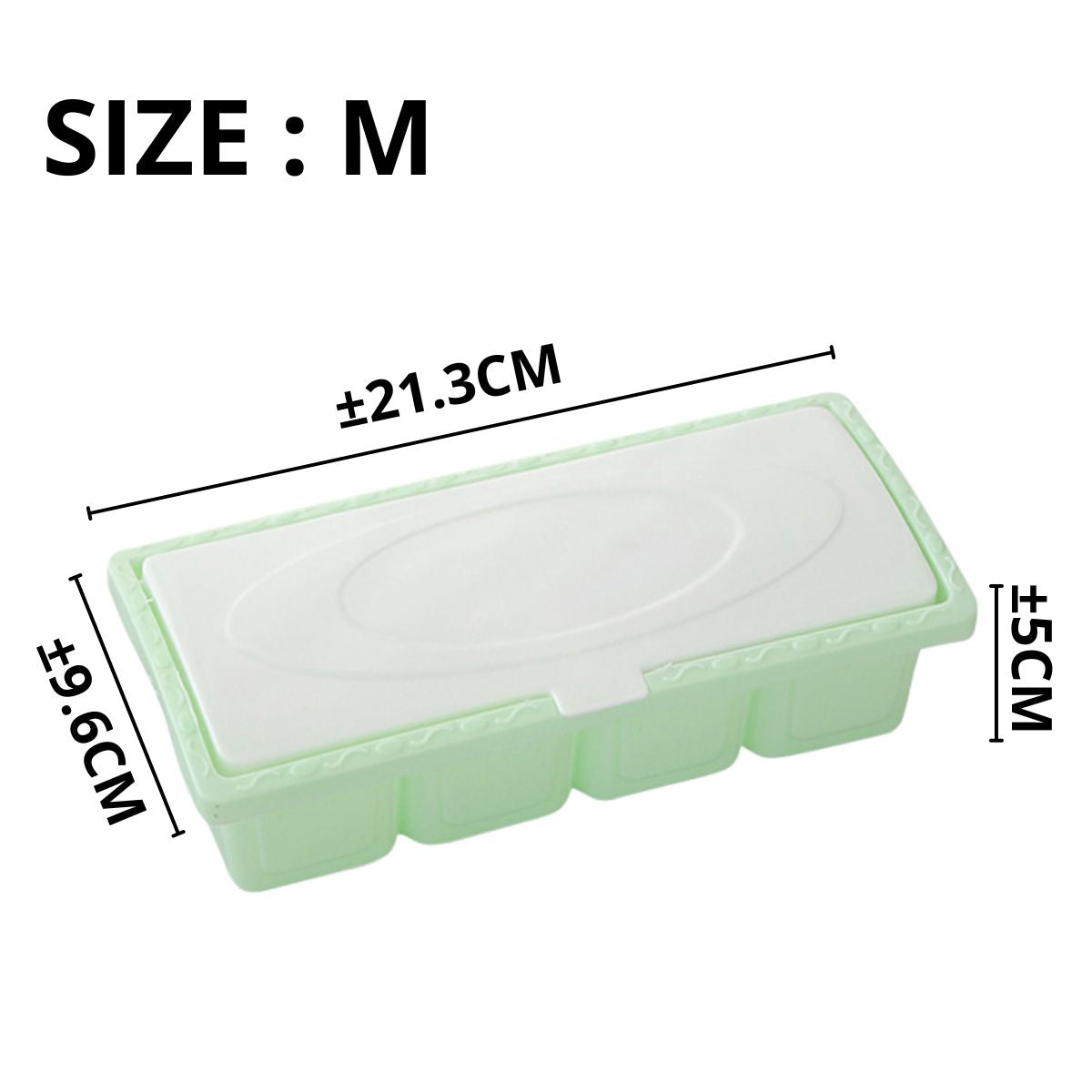 Tempat Bumbu Dapur Panjang 4 Sekat FREE Sendok / Kotak Wadah Penyimpanan Gula Garam Micin Lada Seasoning Box 4in1 Serbaguna FOOD GRADE Plastik PP Berkualitas Kedap Udara Anti Tumpah Anti Semut Alat Milenial Modern Minimalis Mofan Acc Accessories Mofana