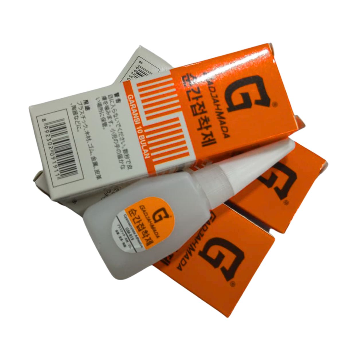 Lem Korea G Power Super Glue Instant / Perekat Perbaikan Tas Sepatu Cairan Transparan Penambal Serbaguna