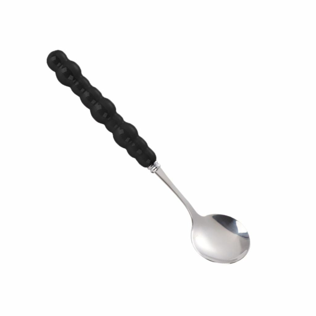Sendok Stainless Bentuk Mutiara / Pearl Cutlery Aesthetic / Peralatan Makan Ala Korean Premium Tebal