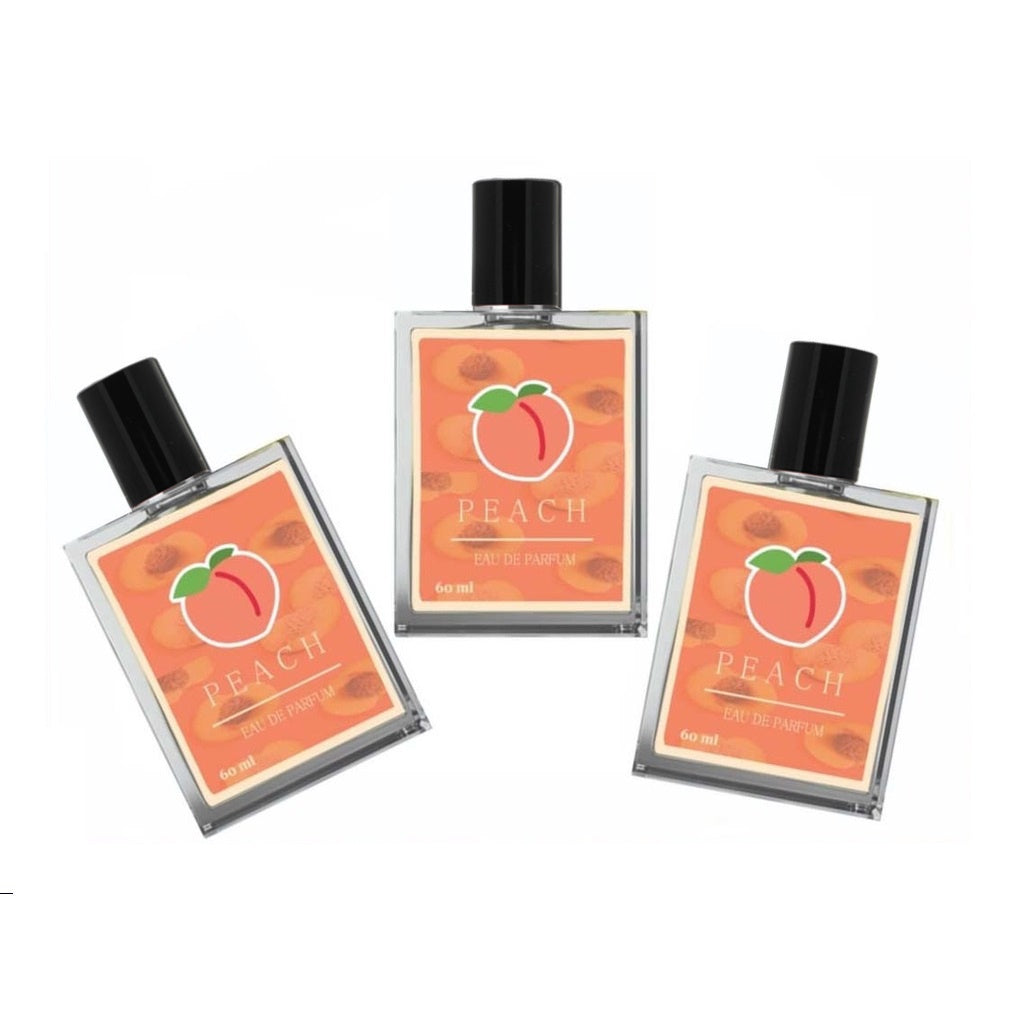 Parfum Peach Premium Eau De Parfume 60ml / Parfum Pengharum Badan Pria dan Wanita Wangi Tahan Lama / Body Spray EDP Minyak Wangi Semprot Parfume 60ML
