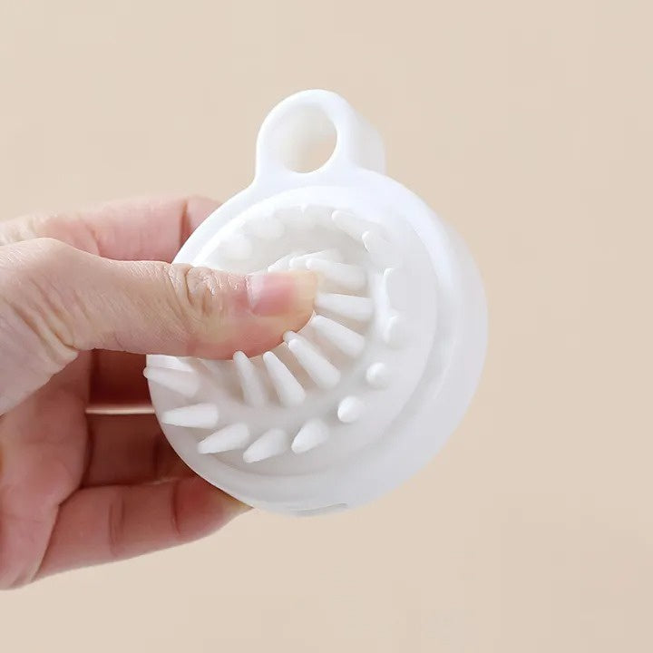 Sisir Keramas Bulat Silikon Anti Ketombe Sikat Rambut Dan Pemijat Kulit Kepala Lembut Scalp Silicone Comb Alat Penggaruk Kulit Kepala Gatal Anti Rambut Rontok