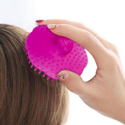 Sisir Keramas Bulat / Sikat Rambut Pijat Kepala Anti Ketombe Shampo Head Scalp Hair Massage Brush Kulit Kepala Gatal Alat Garuk