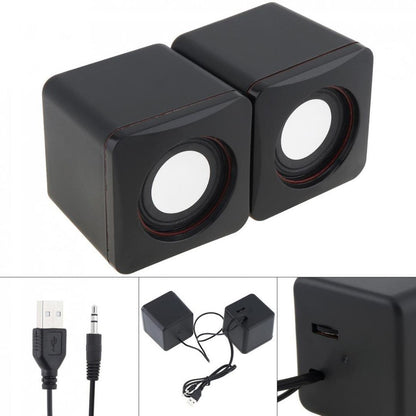 Speaker Salon Multimedia Model 101Z For Komputer Laptop Notebook Pc Hp Mini Aktif Kabel USB Stereo