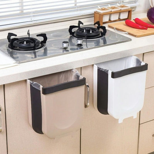 Tempat Sampah Lipat Gantung Portable Kotak Keranjang Kantong Buah Bag