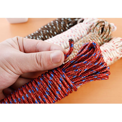 Tali Jemuran Baju Nylon 5m & 10m Anti Slip / Ikat Tambang Nilon Kemah Camping Rafting 5 Meter Dan 10 Meter Clothesline Kuat Ikatan Motor Gojek Ojek Online Grab Gosend Kurir Pengikat Tebal