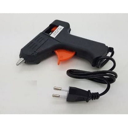 Hot Melt Glue Gun 10 Watt Lem Tembak Pistol Mini 10W 20W Alat Lem Stick Kerajinan Tangan Pita Kain