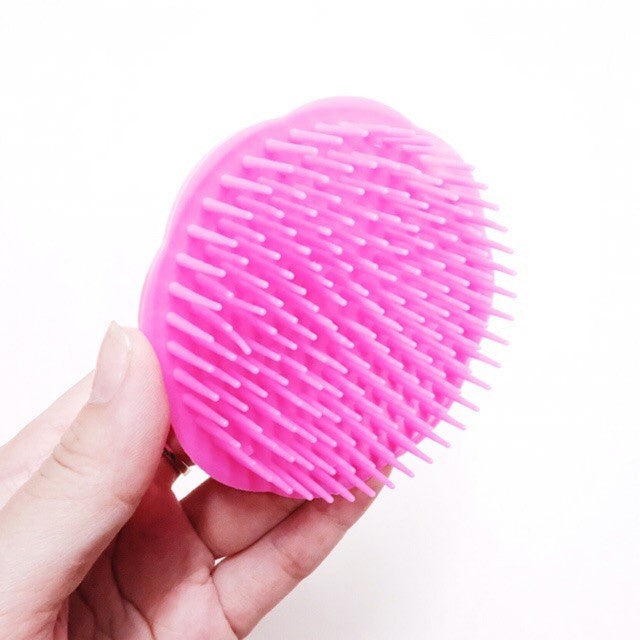 Sisir Keramas Bulat / Sikat Rambut Pijat Kepala Anti Ketombe Shampo Head Scalp Hair Massage Brush Kulit Kepala Gatal Alat Garuk