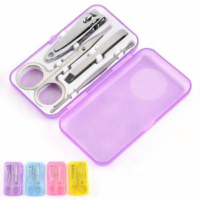 Manicure Pedicure Set 4in1 Alat Pemotong Kuku