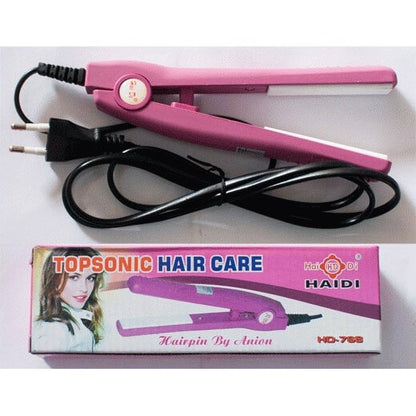 Catokan Mini HAIDI Catok Pelurus Rambut Topsonic HD 768 Hair Care Alat Iron Straight Lurus Rebonding