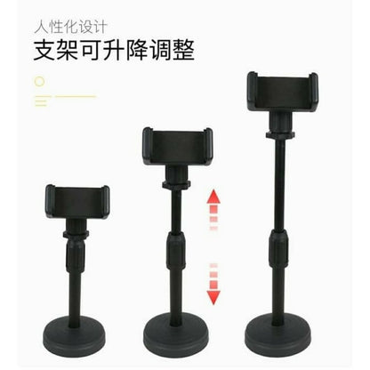 Phone Holder Stand Meja HD-25 Folding Desktop Support HD25 Table Standing Berdiri untuk Meeting Review Vlog HD 25