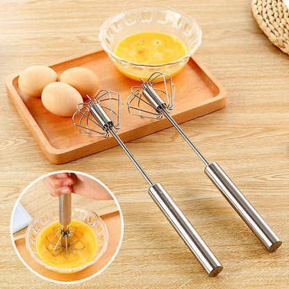 Better Beater Hand Mixer Manual / Alat Pengocok Full Stainless Kocokan Telur Kue Whisk Semi Otomatis