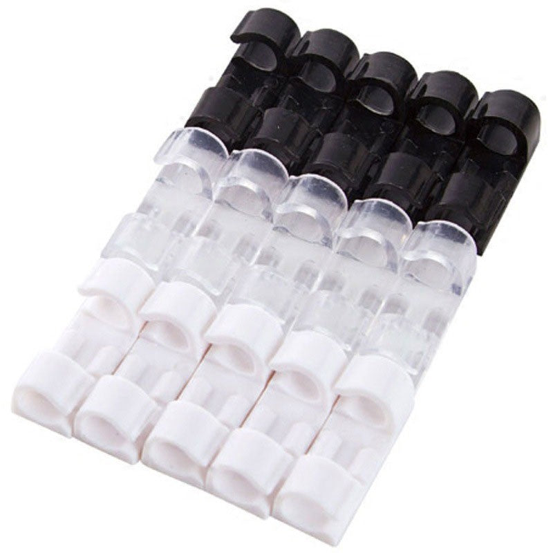 Cable Clip Isi 20Pcs Carprie Klip Kabel Organizer Holder Penjepit Tempel Charger HP Pengikat Clamp