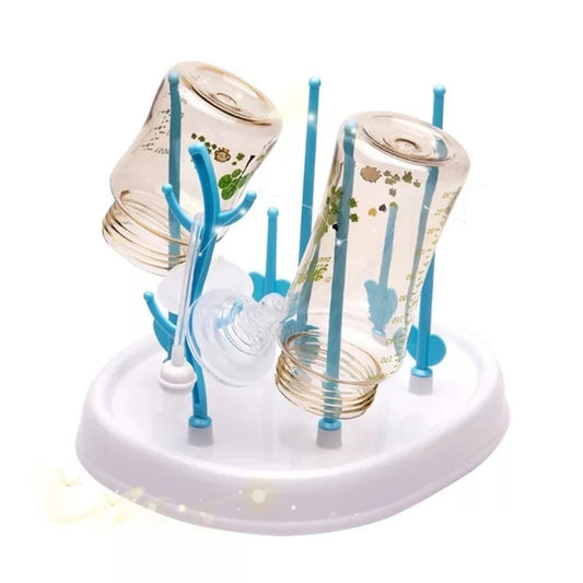 Rak Pengering Botol Susu Bayi / Tempat Tirisan Dot Gelas Mug Cangkir / Bottle Drying Rack Serbaguna / Stand Penyimpanan Jemur Perlengkapan Alat Minum Bayi