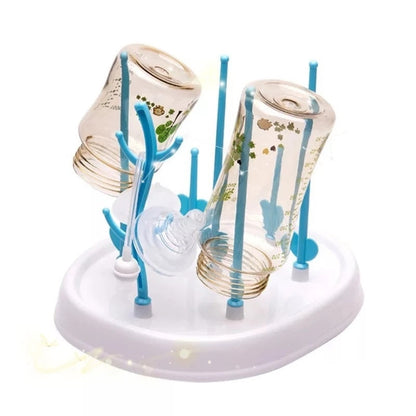 Rak Pengering Botol Susu Bayi / Tempat Tirisan Dot Gelas Mug Cangkir / Bottle Drying Rack Serbaguna / Stand Penyimpanan Jemur Perlengkapan Alat Minum Bayi