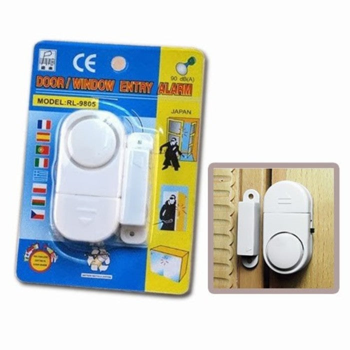 Alarm Anti Maling Bunyi Sensor Pencuri Tempel Door Window Pintu Lemari Laci Jendela Rumah Toko Suara