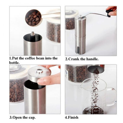 Hand Coffee Grinder Gilingan Kopi Manual Penggiling Kopi Stainless Steel
