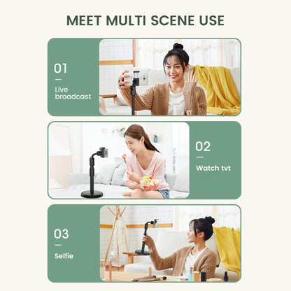 Phone Holder Stand Meja HD-25 Folding Desktop Support HD25 Table Standing Berdiri untuk Meeting Review Vlog HD 25