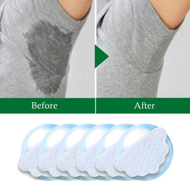 Armpit Underarm Pads Pembalut Ketiak Anti Basah Penyerap Keringat area Ketek Bau Burket Solusi Pad