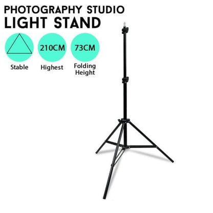 TRIPOD STAND 2,1 Meter For Selfie Ring Light Handphone Camera 210Cm Light Photograpy Studio Penyangga 2.1m