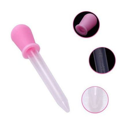 Pipet Tetes Obat Bayi 5ml Feeder Dropper Ukuran 5 ml Alat Bantu Minum Baby Medicine BPA Free Silikon Vitamin Asi