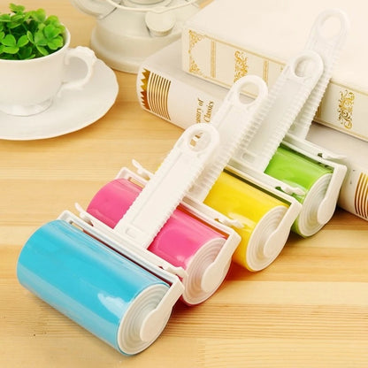 Sticky Lint Brush Roller - Alat Pembersih Debu Kotoran dan Bulu / Sikat Pengangkat Serat Di Pakaian / Washable Fur Remover / Sticky Brush Lem Glue Roll Bulu Hewan Peliharaan Anjing Kucing Nempel Di Baju Serbaguna