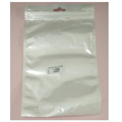 Plastik Klip Susu 13X21 Cm (ISI 100) Ziplock Putih Packing Plastic Clip Zipper Termurah
