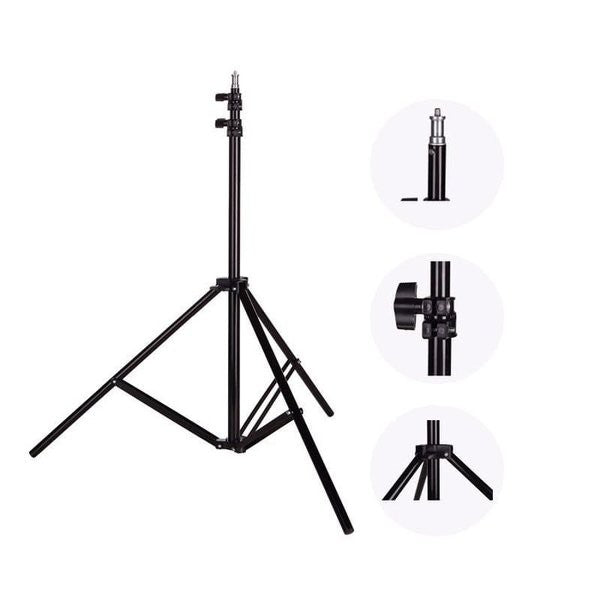 TRIPOD STAND 2,1 Meter For Selfie Ring Light Handphone Camera 210Cm Light Photograpy Studio Penyangga 2.1m
