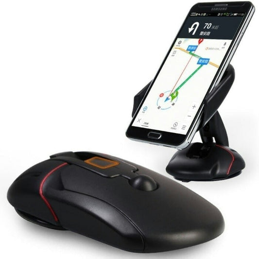 Car Holder Phone Stand Bentuk Mouse Shape Handphone Mobil Gps Unik Lipat Folding Desktop Dashbroad