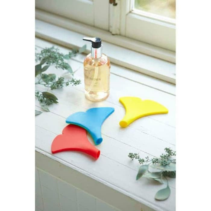 Corong Lipat Silicone Refill Sabun Minyak / Corong SIlikon Serbaguna