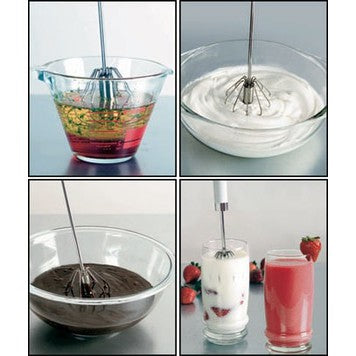 Better Beater Hand Mixer Manual / Alat Pengocok Full Stainless Kocokan Telur Kue Whisk Semi Otomatis