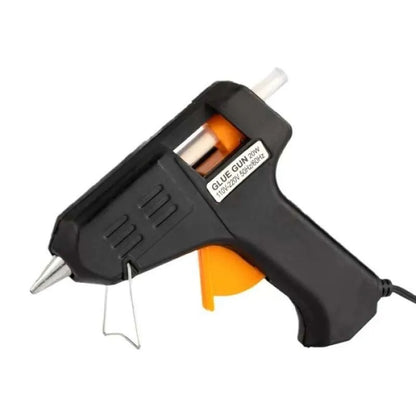 Hot Melt Glue Gun 10 Watt Lem Tembak Pistol Mini 10W 20W Alat Lem Stick Kerajinan Tangan Pita Kain