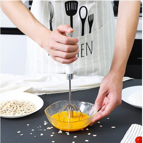 Better Beater Hand Mixer Manual / Alat Pengocok Full Stainless Kocokan Telur Kue Whisk Semi Otomatis