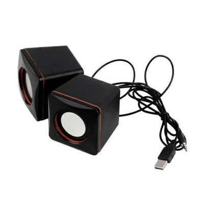 Speaker Salon Multimedia Model 101Z For Komputer Laptop Notebook Pc Hp Mini Aktif Kabel USB Stereo