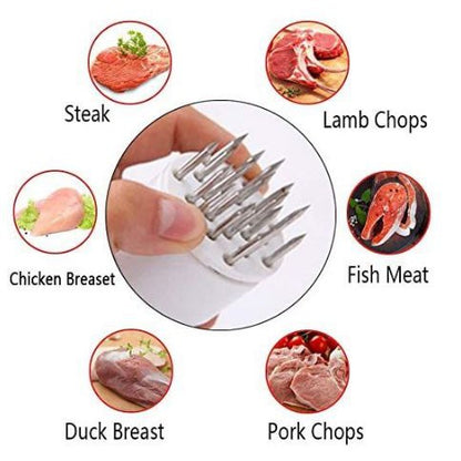 Alat Pelunak Pelembut Daging Alat Dapur Pengempuk Meat Tenderizer Pencacah Daging Manual