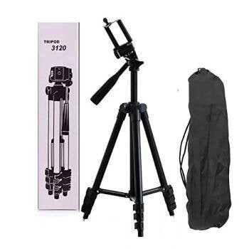 Tripod Ringstar RS 3120A + Holder U for Camera Digital DSLR Handycam hp kamera fotografer kaki 1,2m