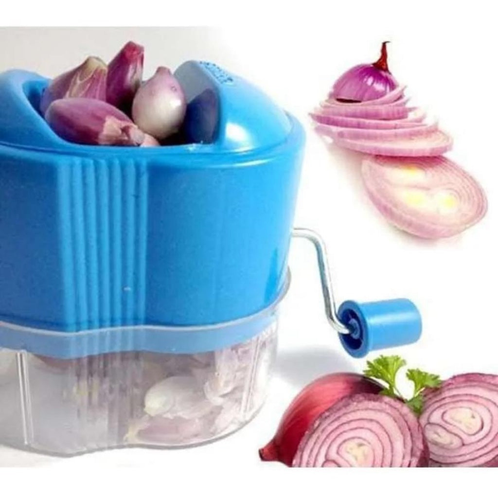 Alat Iris Bawang Manual / Pemotong Perajang Bawang Blender Giling Bumbu Dapur / Penghalus Bawang Merah Putih / Onion Slicer Praktis
