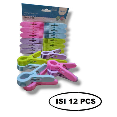 Jepitan Jemuran Baju Isi 12 Pcs