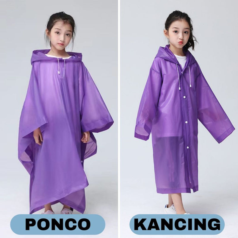 Jas Hujan Eva Anak