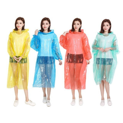 Jas Hujan Plastik Sekali Pakai