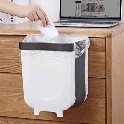Tempat Sampah Lipat Gantung Portable Kotak Keranjang Kantong Buah Bag