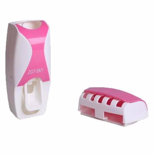 Dispenser Odol Model Baru / Rak Tempat Sikat Gigi Toothpaste Dispenser Automatic And Brush