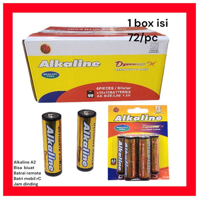 Baterai Alkaline Dynamax A2 (isi 6pcs)