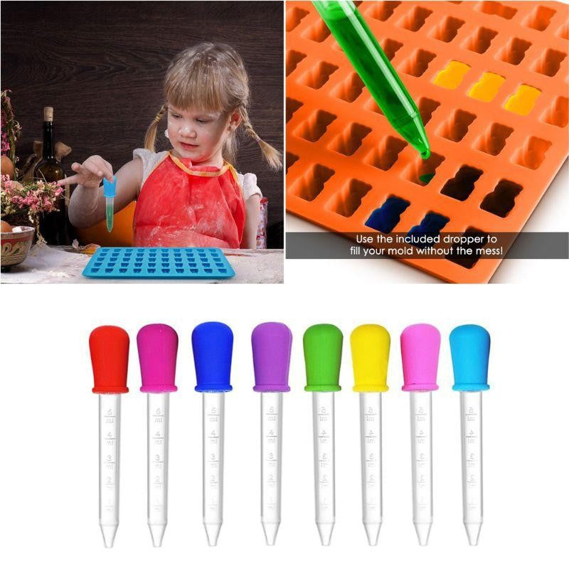 Pipet Tetes Obat Bayi 5ml Feeder Dropper Ukuran 5 ml Alat Bantu Minum Baby Medicine BPA Free Silikon Vitamin Asi