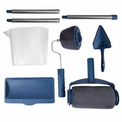 Paint Roller Kuas Cat Tembok Anti Tumpah Smart Paint brush Set Runner Pro Pintar Facil Clever Tray