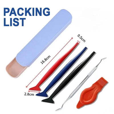 Scraper Wrapping Stiker PPF 5Pcs