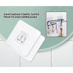 Tempelan Dinding Hook Rak Sudut