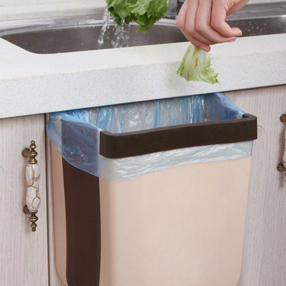 Tempat Sampah Lipat Gantung Portable Kotak Keranjang Kantong Buah Bag
