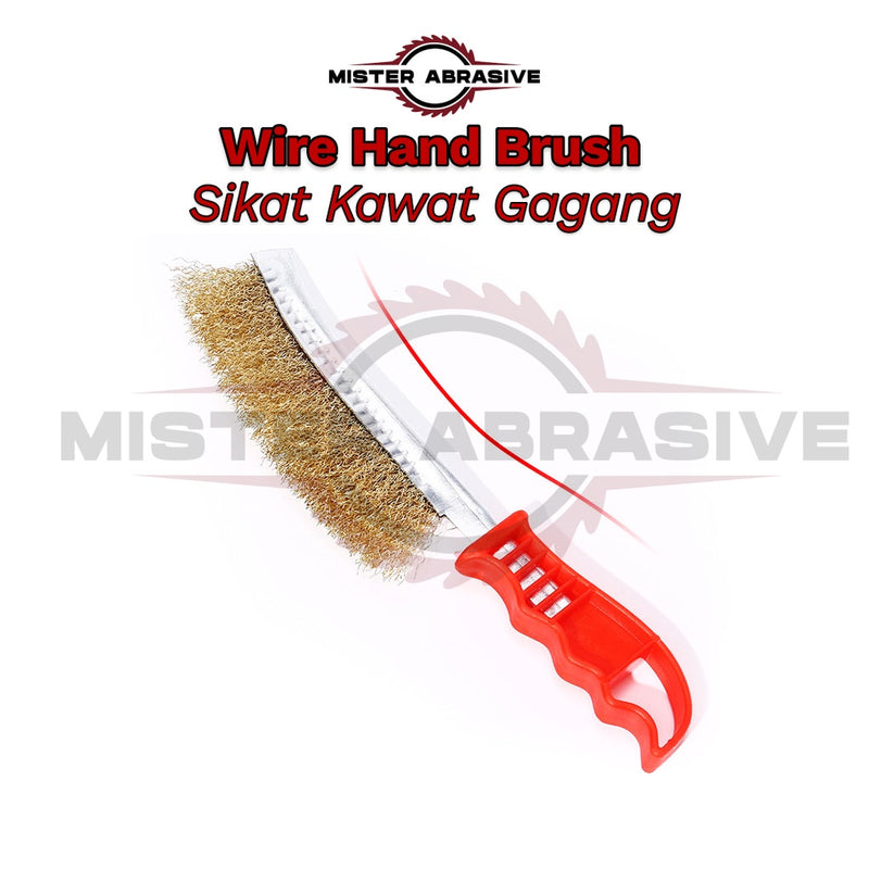 Sikat Gagang Kawat Baja