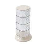 Rak Crystal Susun 4 Putar
