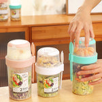 Botol Salad 2 Layers 800ML